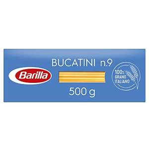 Barilla Pasta Bucatini N.9, 500g [Minimo 2, Prenotabili]