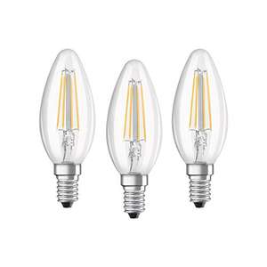 Osram Lampadine LED, 4W Equivalenti 40W - [Attacco E14, Cool white 4000K, Confezione da 3]