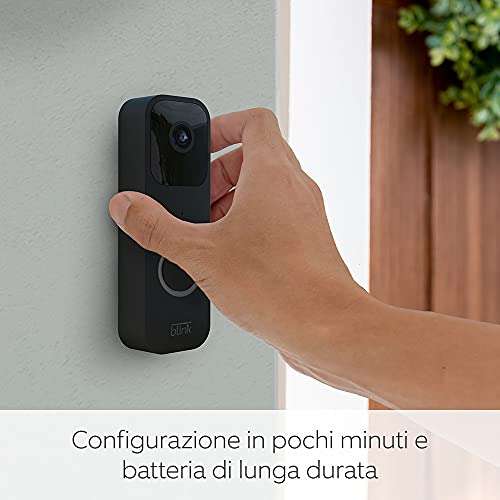 Blink Video Doorbell [ Campanello Video 1080P compatibile con Alexa ]