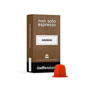 FRHOME - Capsule - Compatibili Con Macchine Da Caffè Nespresso Il Caffè Italiano, Ginseng, 50 Unità