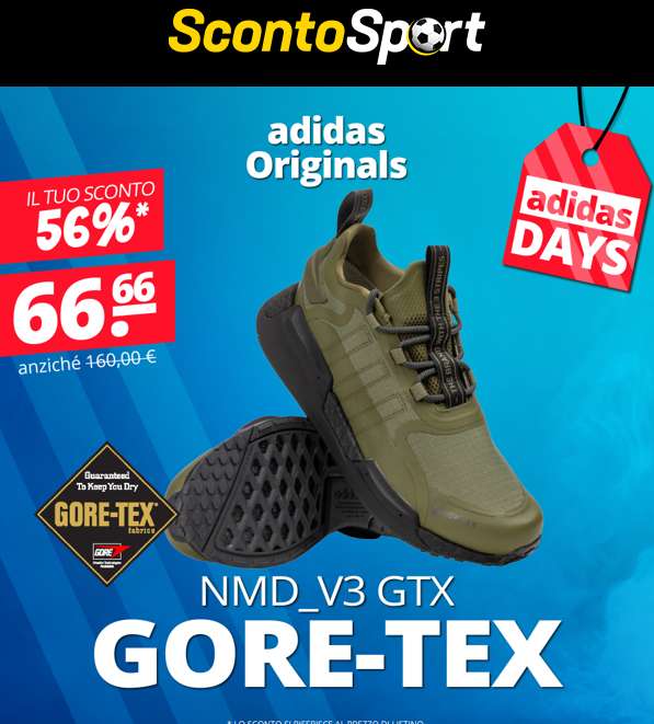 adidas Originals - NMD_V3 GTX Boost (Gore-TEX, 2 colori)