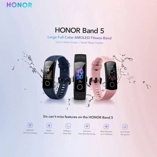 HONOR Band 5 Smart Watch - [0.95", AMOLED]