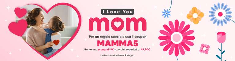 Farmacia Loreto-Mamma per te 5€ di sconto!spesa minima 49,90€.