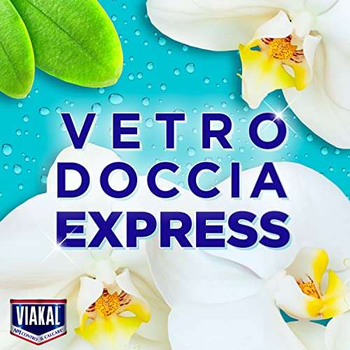 Viakal Anticalcare Detersivo Spray Doccia Senza Risciacquo, 10 x 500 ml