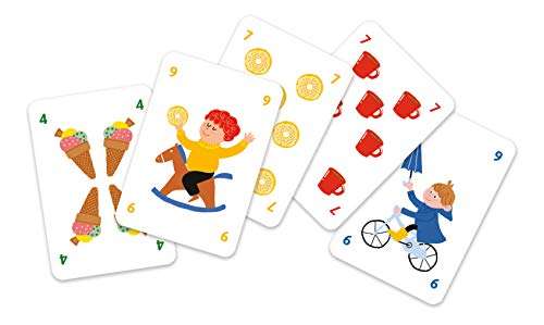 Clementoni Junior, carte da gioco per bambini [versione in italiano, multicolore]