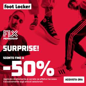 [Membri FLX] Foot Locker: accedi a FLX e ottieni fino al 50% di sconto!