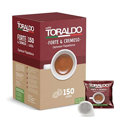 CAFFE TORALDO CIALDE MISCELA FORTE E CREMOSO (150 Unità (confezione da 1))