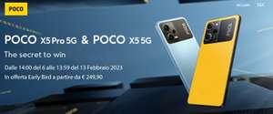 POCO X5 Pro 5G e POCO X5 5G in offerta con Coupon