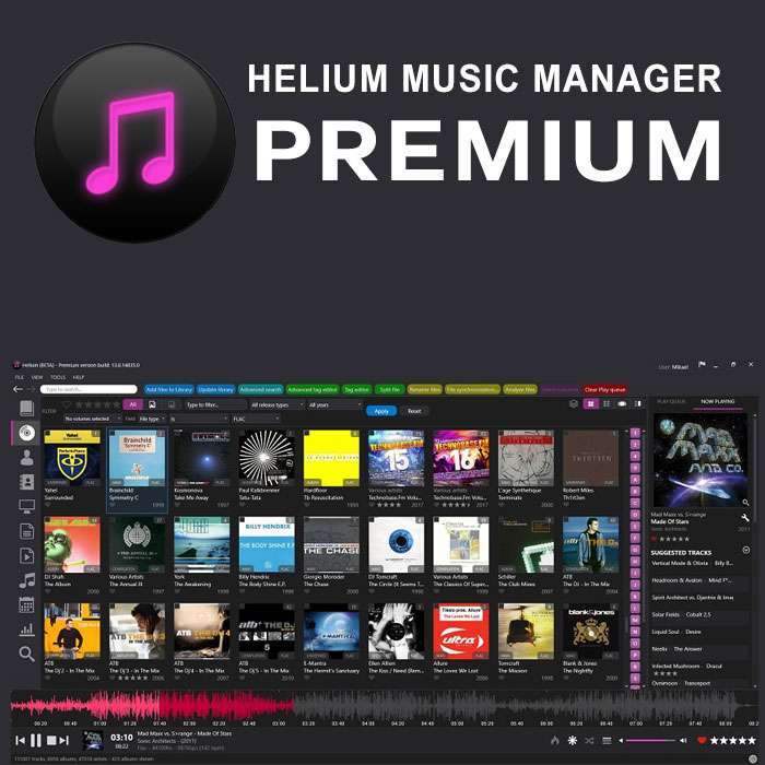 Helium Music Manager 14 Premium Gratis per sempre