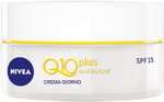 NIVEA Q10 POWER Crema Giorno Anti-Rughe SPF15 50ml | Idratante 24h con Creatina e Coenzima Q10