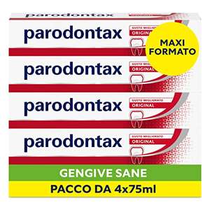 Parodontax | Dentifricio Original Gengive Sane e Denti Forti (4x75ml)