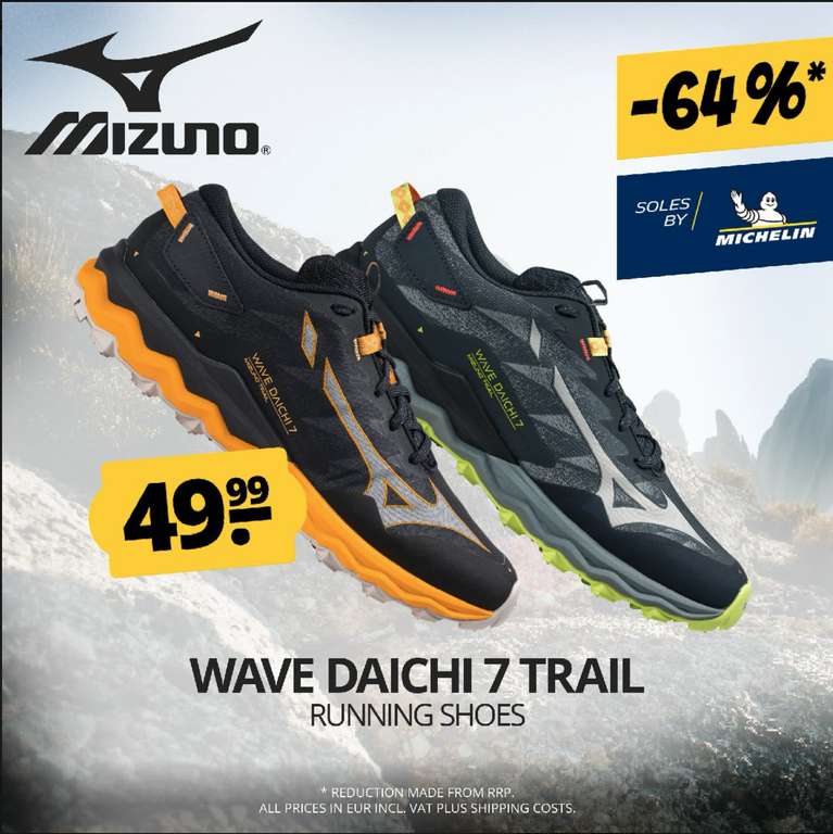 Mizuno Wave Daichi 7 Michelin Trail Running - Scarpe Uomo