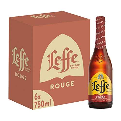 Leffe Rouge Birra [Pacco da 6x75cl bottiglie]