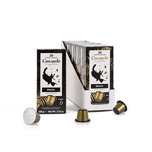 Consuelo - Capsule di caffè espresso compatibili Nespresso, Brasile [100 capsule, 5 confezioni da 20]