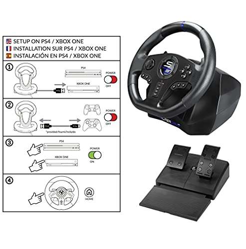 Superdrive - Sv750 Racing Wheel - [con pedale, cambio e vibrazione]