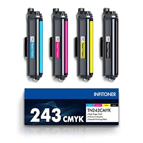 Brother TN-243CMYK - Toner Multipack per stampante Laser [nero, ciano, giallo, magenta]