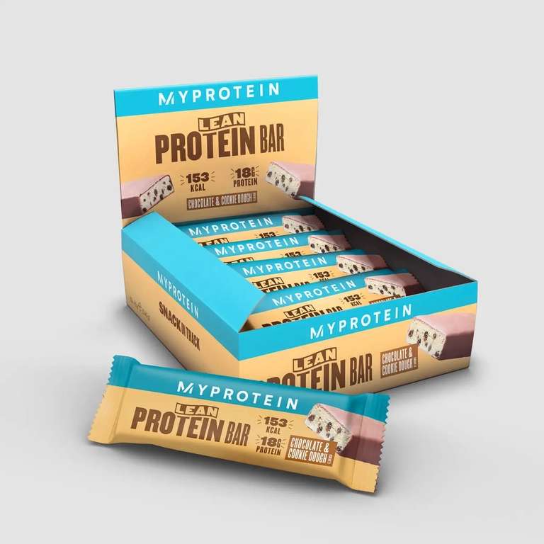 MyProtein - 50% sugli snack | 47% di sconto su (quasi) tutto con codice