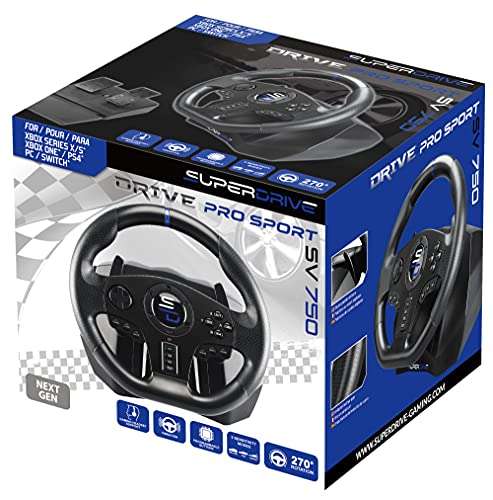 Superdrive - Sv750 Racing Wheel - [con pedale, cambio e vibrazione]