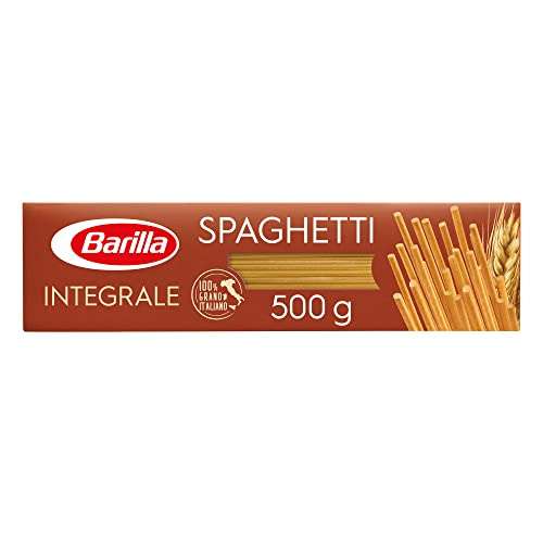 Pasta Barilla Spaghetti Integrali | Semola di Grano Duro (500 g)