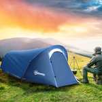 Outsunni | Tenda Campeggio Monoposto in Poliestere e Oxford (più accessori, borsa inclusa)