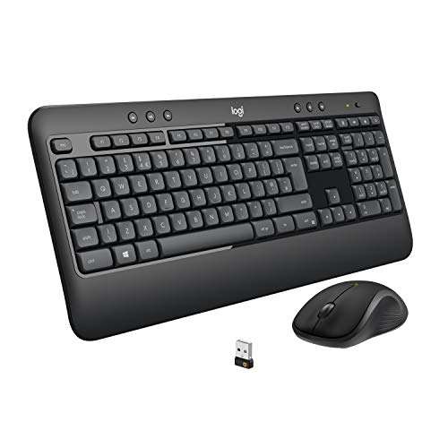 Logitech - Combo tastiera e mouse Wireless [MK540 Advanced]