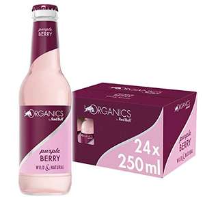 ORGANICS by Red Bull Purple Berry BIO 250ml (24 bottiglie di vetro) - Altri gusti in descrizione