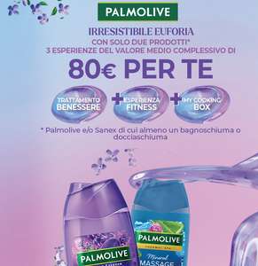 [Premio Certo] Vinci 3 esperienze con Palmolive e Sanex (valore: 80 €)