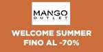 Mango Outlet Saldi di Nuova Stagione fino al 70% di sconto (ad Esempio Jeans Uomo 11.99€ invece di 35€)