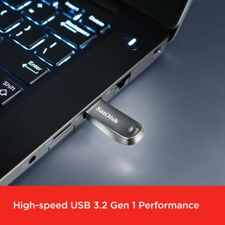 SanDisk [512GB Ultra Luxe Unità flash, USB 3.2]