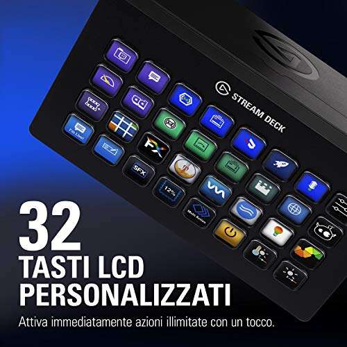 Elgato Stream Deck XL Controller Da Studio [32 Tasti Macro]