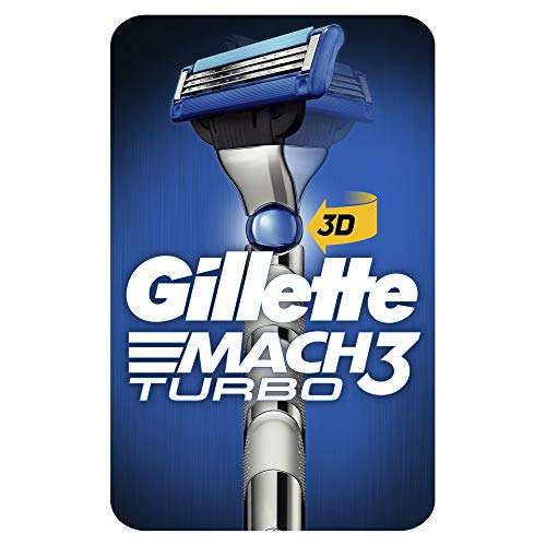 Gillette - Rasoio Mach3 Turbo + 1 Lama