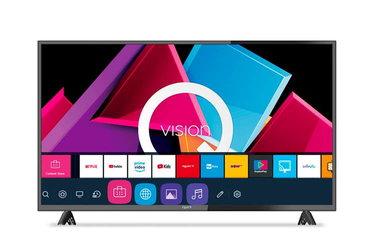 QBell Technology - Smart TV 45" [4K UHD, HDR10, Wi-Fi]