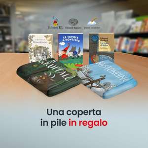 La Feltrinelli- una coperta in omaggio con 20€ libri per bambini [consegna gratis fino al 23 Ottobre]