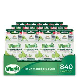 Winni's - Deodorante per Lavastoviglie, 840 Lavaggi