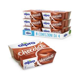 Alpro dessert 100% vegetale al gusto cioccolato (6 confezioni da 4x125 g)