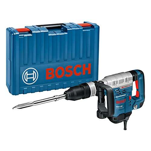 Martello demolitore Bosch Professional [1150 W, 8,3 Joule, scalpello a punta 400 mm e valigetta]
