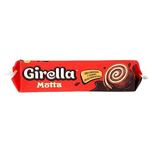 Motta Girella Spirale al Cioccolato - (confezione da 8 merendine per 35g)