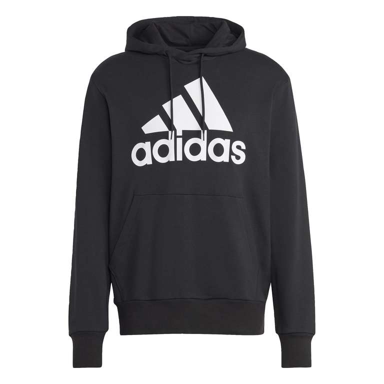 Adidas Essentials French Terry Big Logo Hoodie Felpa con Cappuccio Uomo