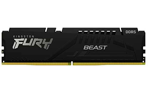 Kingston FURY Beast DDR5 16GB Memoria Gaming [2x8GB, 5600MT/s DDR5 CL40 DIMM]
