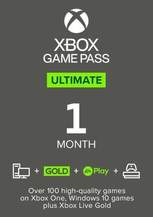 Xbox Game Pass Ultimate - [1 Mese non cumulabile Solo utenti non attivi]