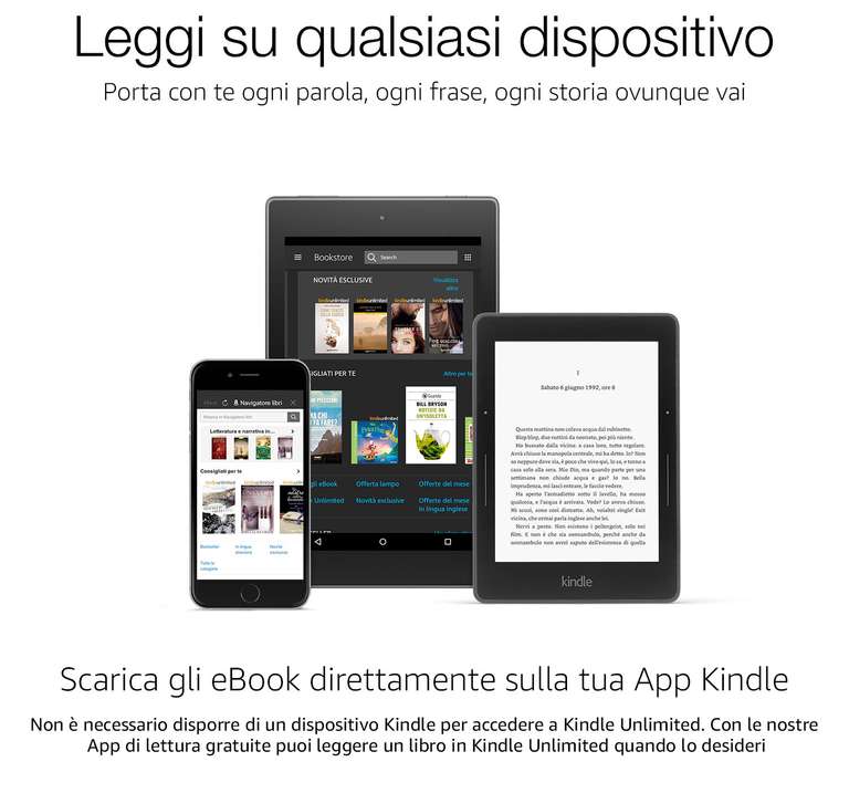Kindle Unlimited [3 mesi a 0,99€]