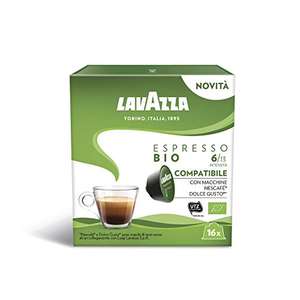 96 Capsule Lavazza Espresso Bio Compatibili Nescafé Dolce Gusto