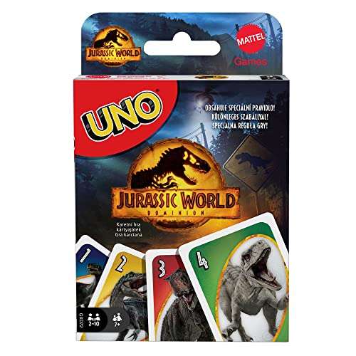 Mattel Games, UNO Jurassic World Dominion