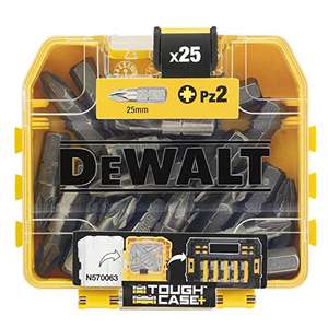 DEWALT DT71521-QZ [n.25 pezzi, pz2 inserti da 25 mm]