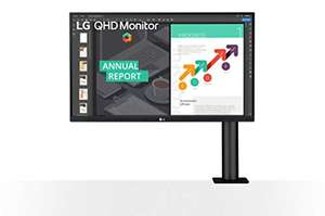 LG Electronics 27QN880-B.AEU - Monitor QHD Ergo da 68,58 cm - 27 Pollici