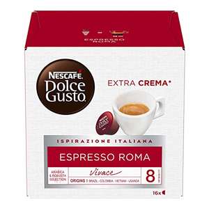 Nescafé Dolce Gusto Espresso Roma Caffè, [6 Confezioni da 16 Capsule]