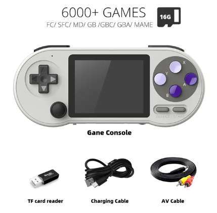 Console Data Frog SF2000 (16 GB) Supporta giochi retrò Nintendo, sega mega drive [Nuovi utenti 10.7€]