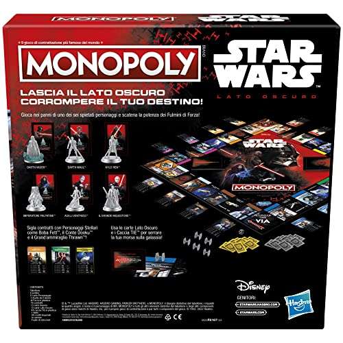 Hasbro Gaming Monopoly: Star Wars Lato Oscuro