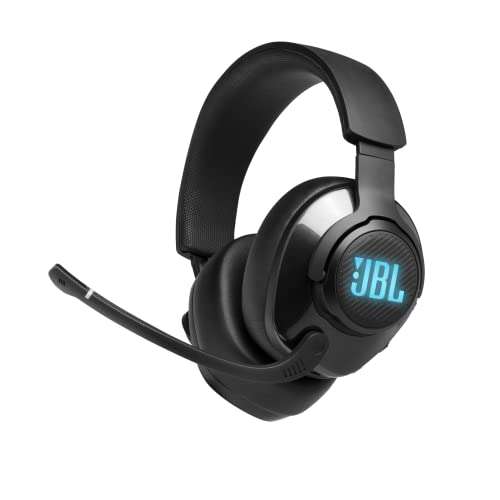 JBL Quantum 400 Cuffie Gaming [RGB,Over-Ear, multipiattaforma]