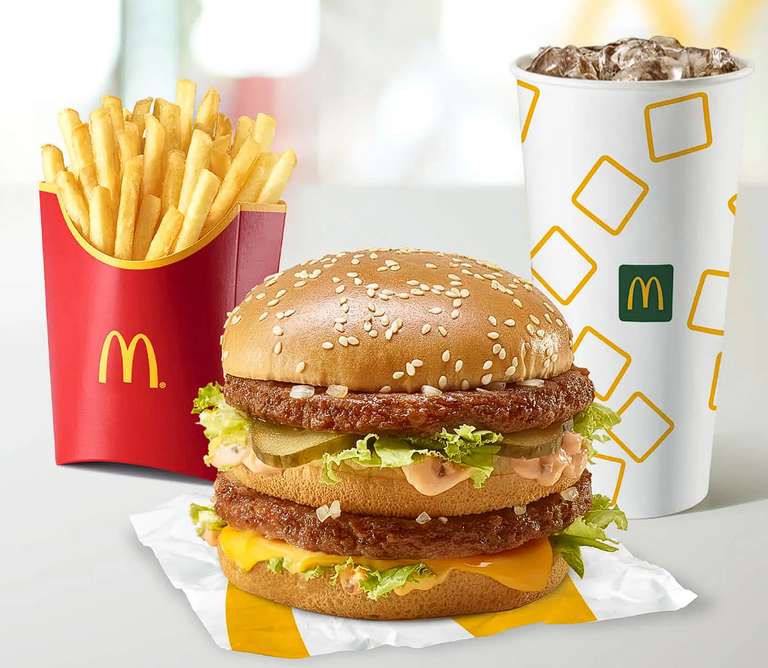 McDonalds - Menu Big Mac Large a soli 5,5€